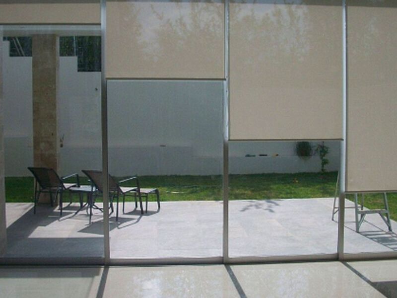 Malla solar blanco México