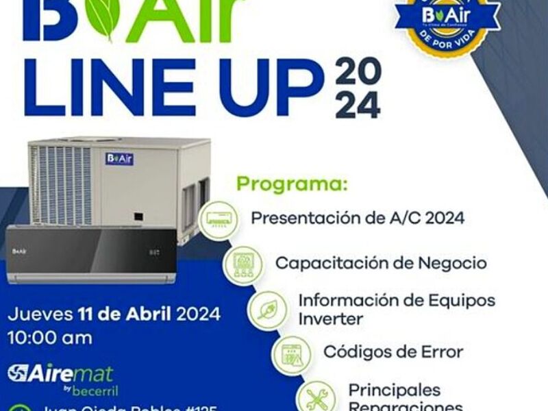 B AIR Aire acondicionado Residencial-Jalisco
