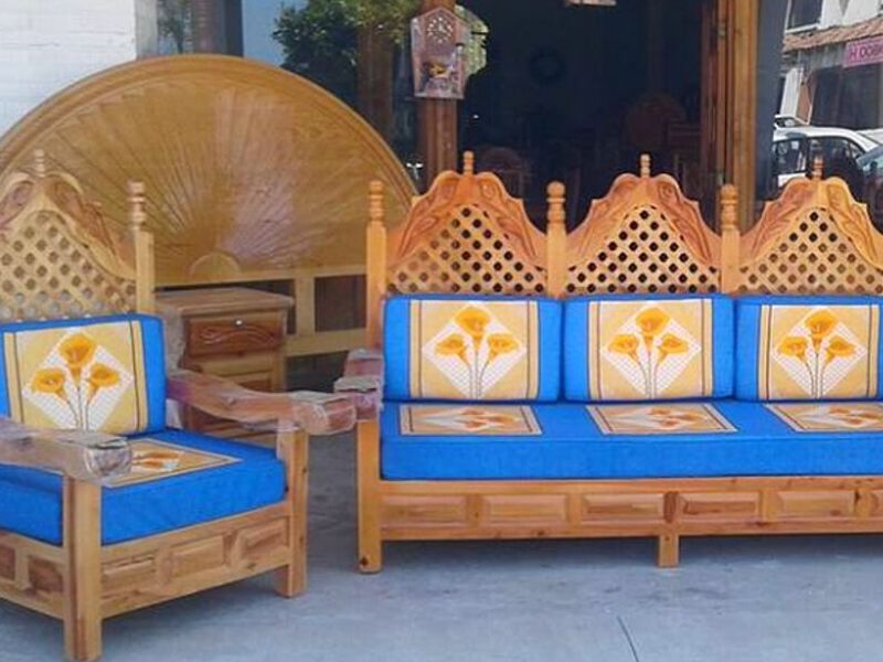 Sillones en madera de cedro México
