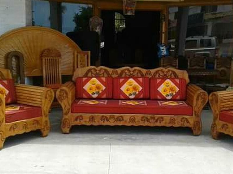 Sala en madera México