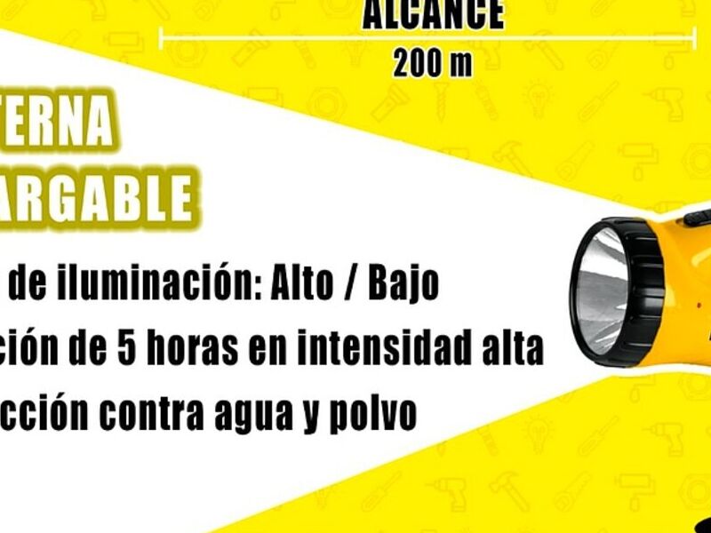 Linterna Recargable