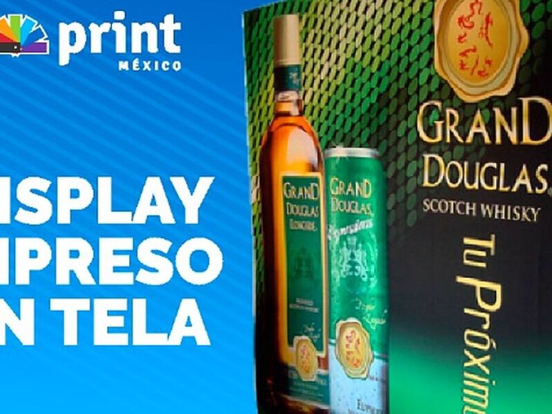 Display en tela México