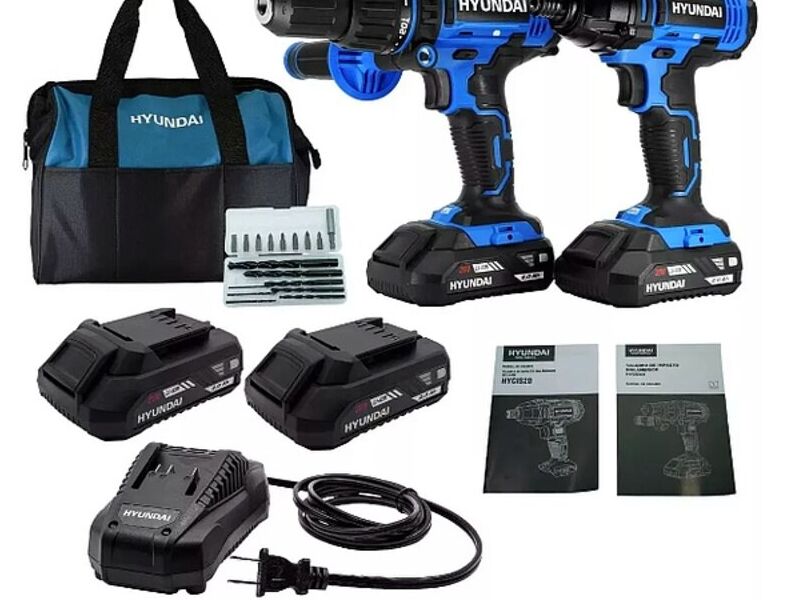 Kit Taladro Y Atornillador De Batería MX