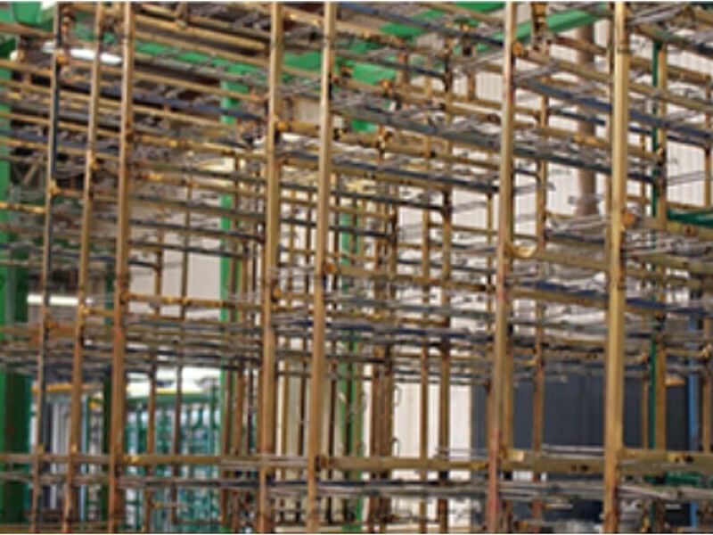 Mantenimiento de racks para cromado y pintura