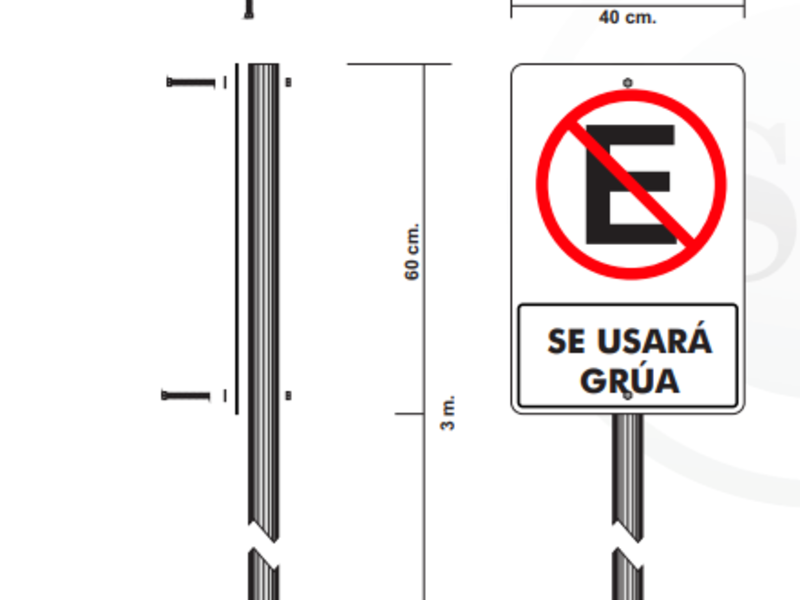 Señales de Estacionamiento Cdmx