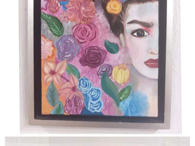 Cuadro Decorativo Frida Kahlo Qro