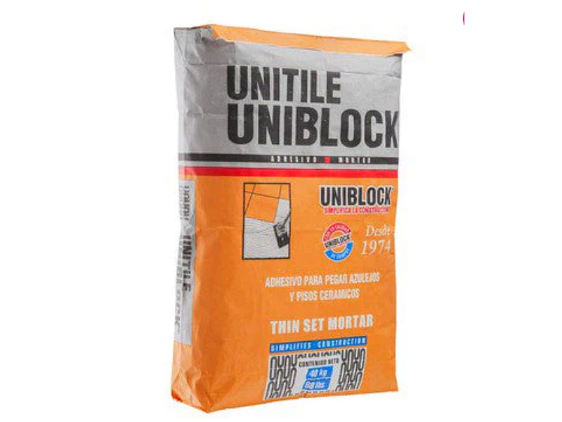 PEGA AZULEJO UNITILE GRIS 20 KG MEXICO