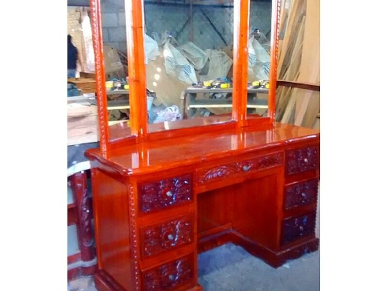 Vanity madera chocolate 