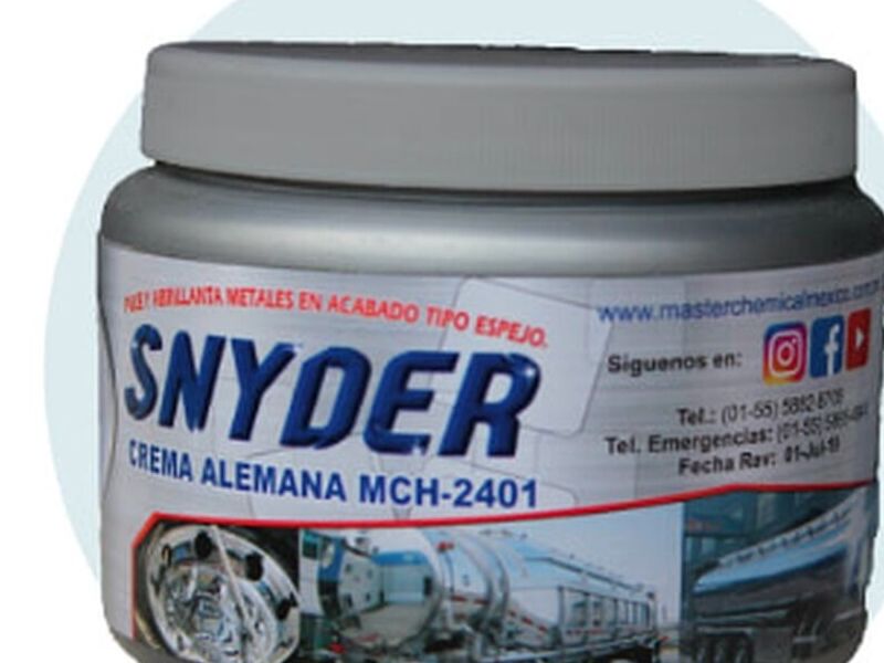 Abrillantador de Metales Snyder CDMX