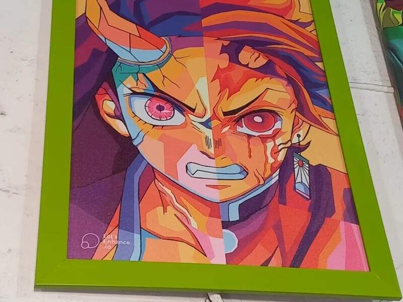 Cuadro Decorativo Demon Slayer Qro