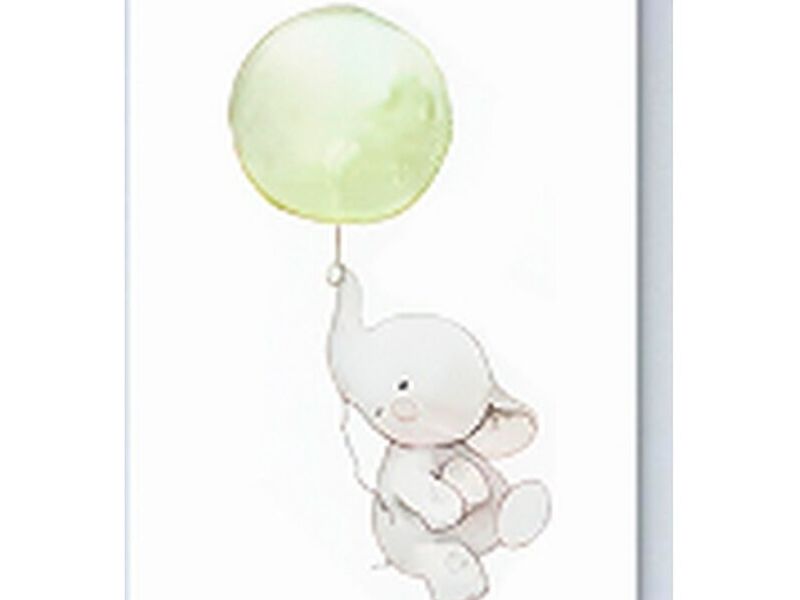 Cuadro Decorativo Elefante Globo Jal