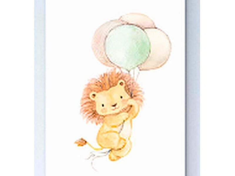 Cuadro Decorativo León Globo Jal