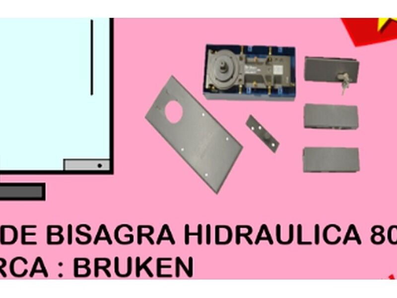 Kit de bisagra hidráulica