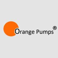 Orange pumps