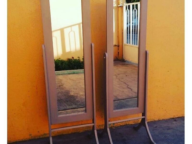 Espejos con bordes de madera México
