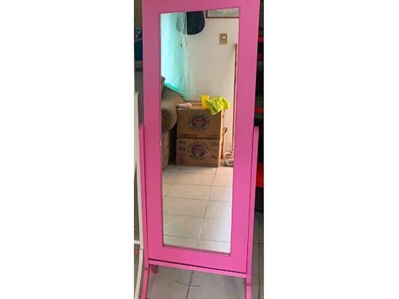  Espejo de cuerpo completo rosa México