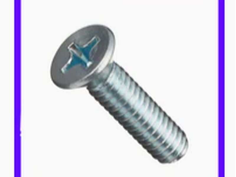 TORNILLO CABEZA PLANA MEXICO