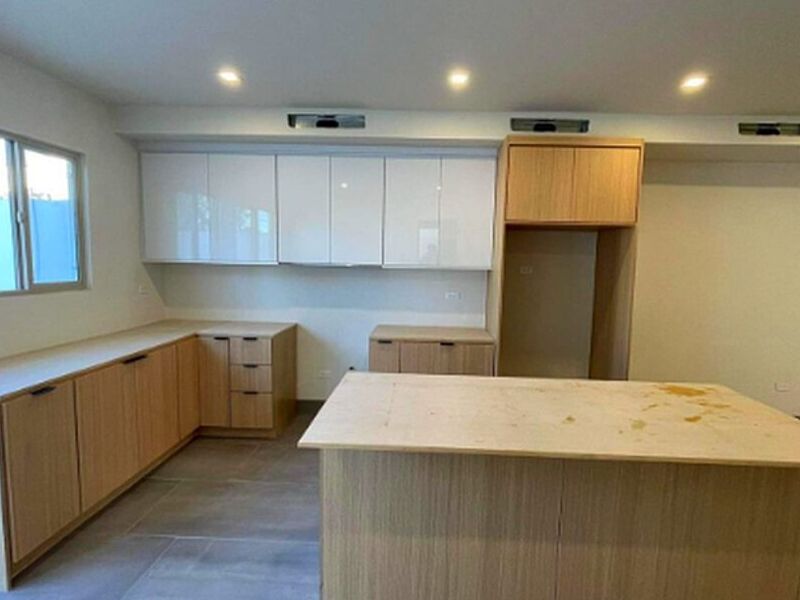 Cocina prefinish 3/4 Natural muebles 