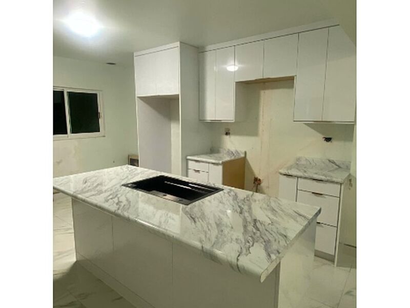 Cocina interiores madera birch Natural 