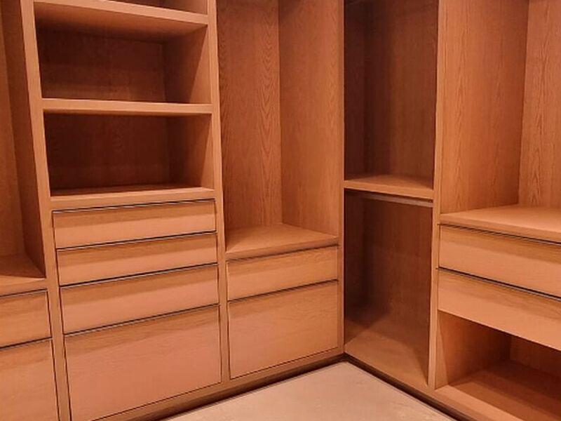 Closet madera chocolate 
