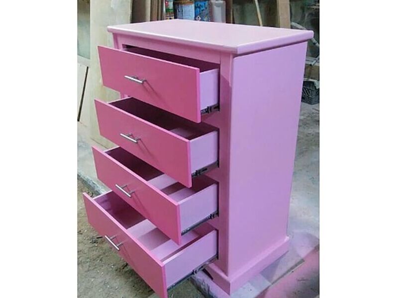 Velador tono rosa