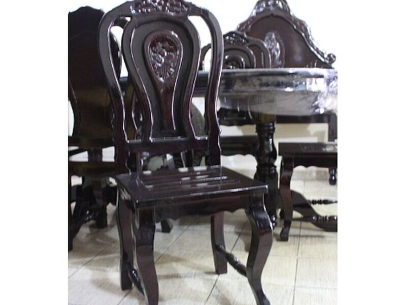 Silla negro madera comedor México