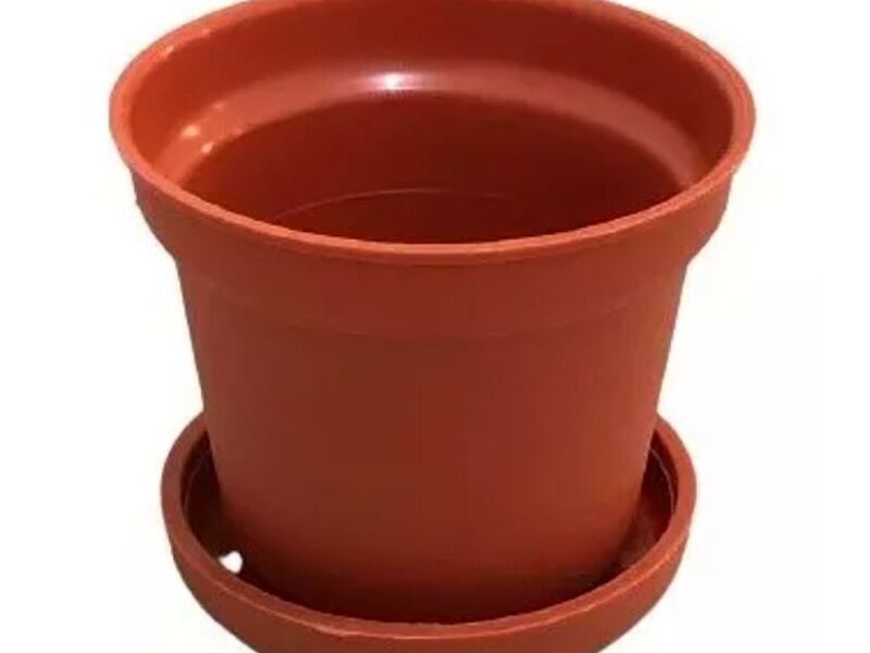 Maceta color marron 2" Mexico