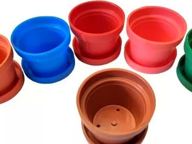 Macetas Plástico Duro 1.5 " 50 Piezas Mexico 