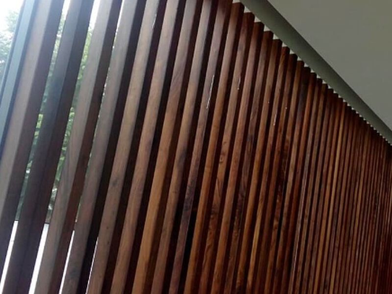 Fachada ventilada de madera México
