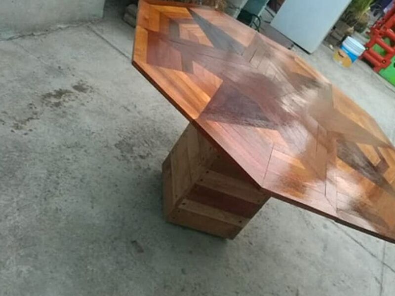 Mesa de centro octagonal México