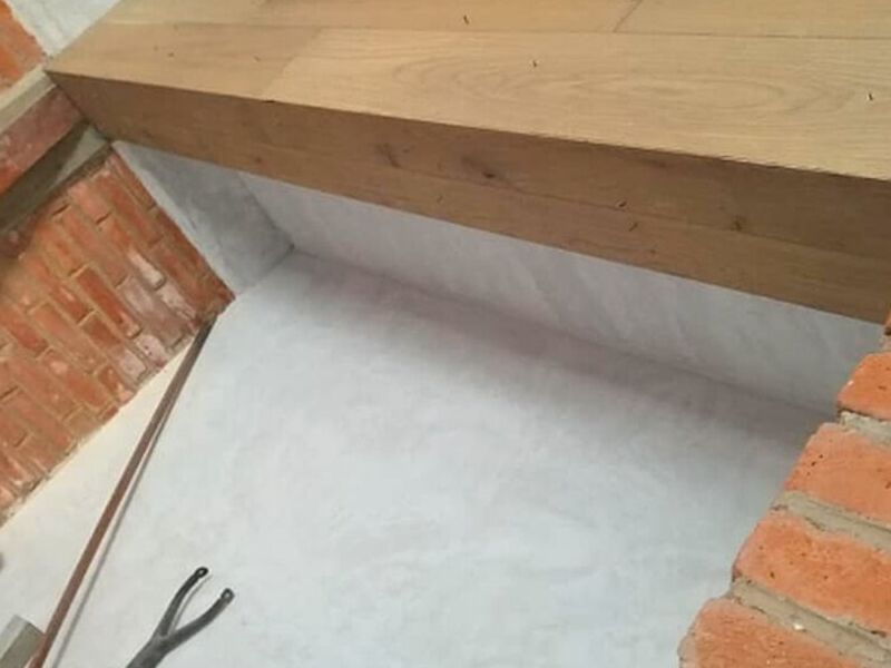 Asiento de madera de jacuzzi