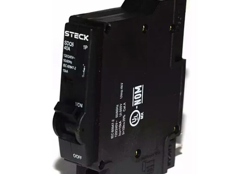 Int Termomagnetico 3/4 1p 20a Tipo Qo Steck