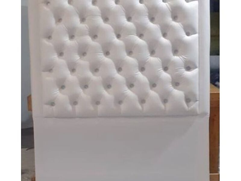 Cabecera cama individual blanco México