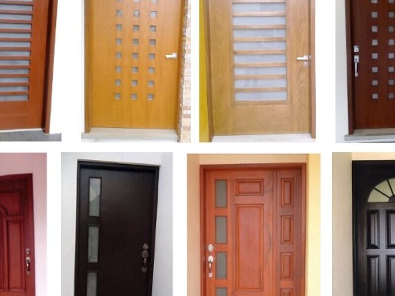 Puertas de Madera. Veracruz, Méx.