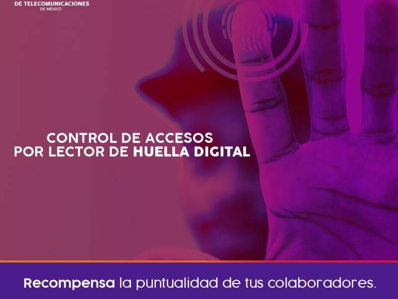Lector de huella digital CDMX