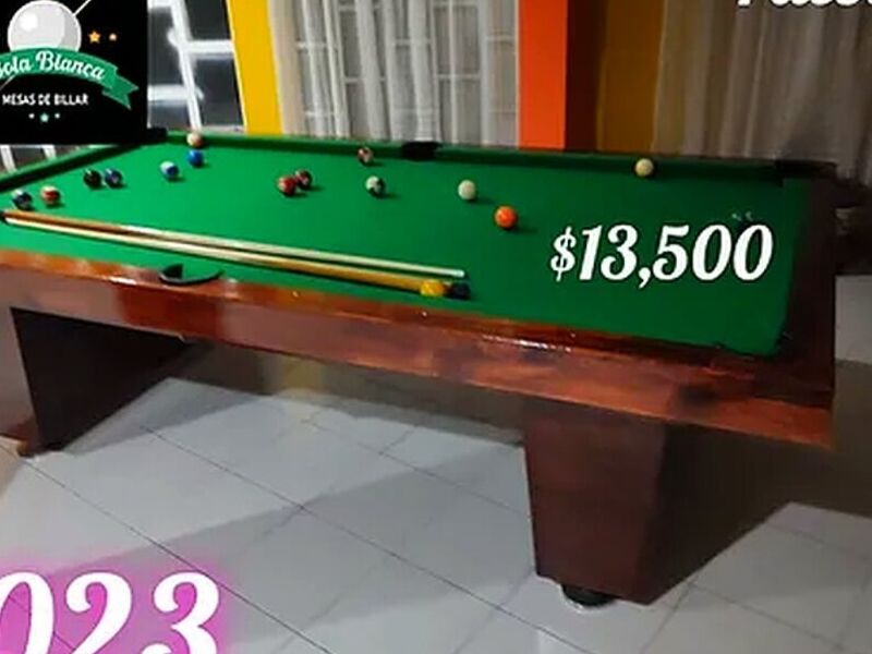 Mesa de billar 1 México