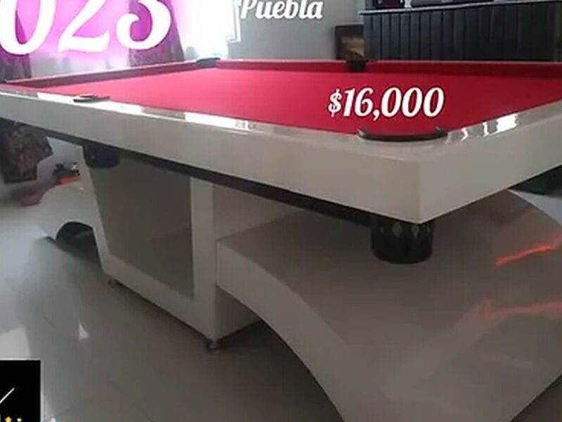 Mesa de billar 4 México