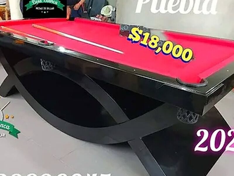 Mesa de billar 8 México