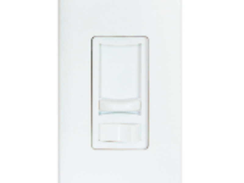 atenuador de luz con placa vertical