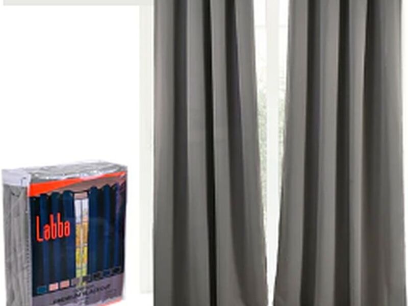 CORTINAS BLACKOUT PREMIUM LABBA GRIS México