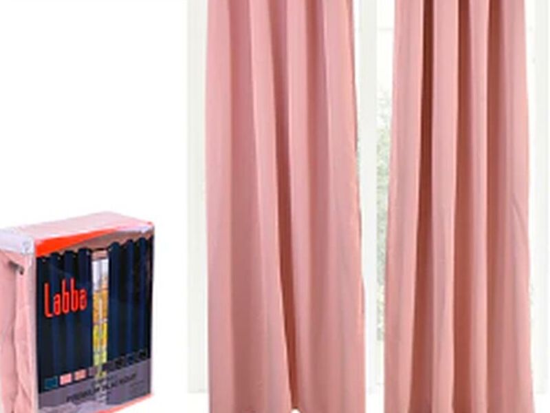 CORTINAS BLACKOUT PREMIUM LABBA, ROSA México