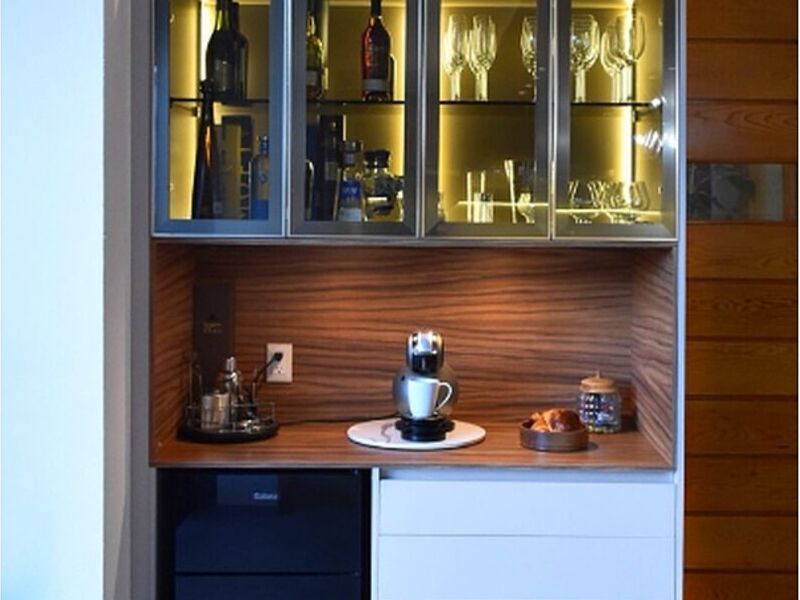 Bar mueble chocolate 