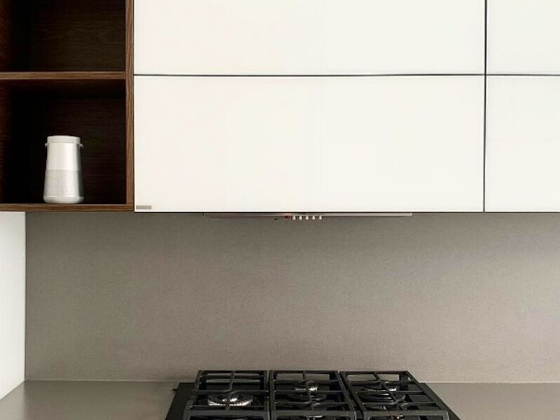 cocina moderna blanca México