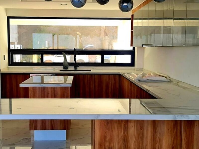 Cocina cubierta en piedra México
