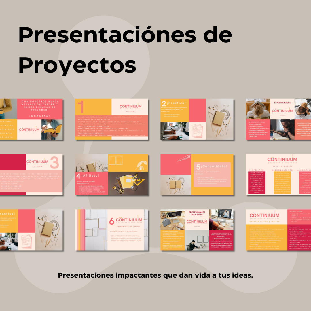 Presentaciones de Proyectos: Presentaciones impactantes que dan vida a tus ideas