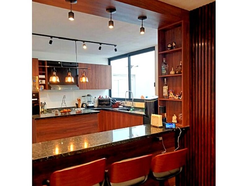 cocina con pérgola México