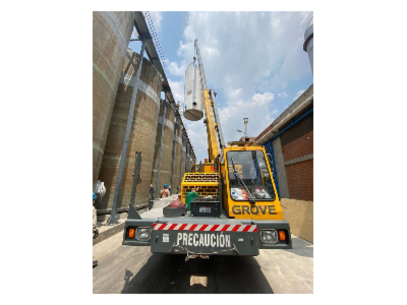 Gruas tipo Titan de 30 toneladas Mexico