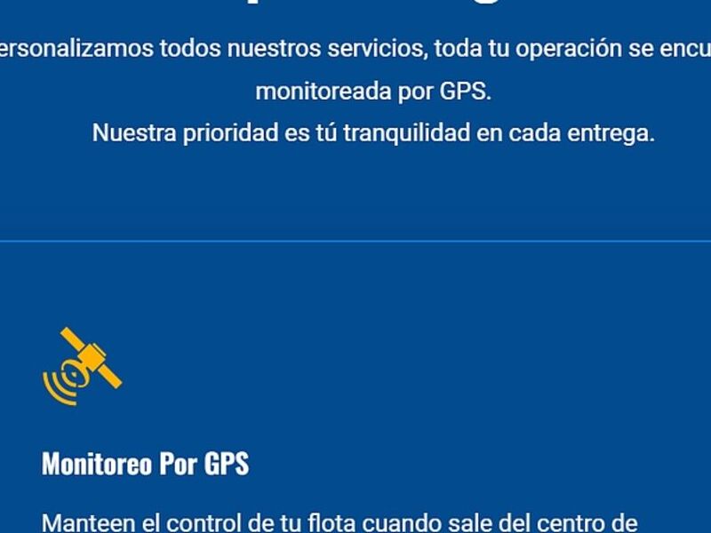 Transporte logística México  