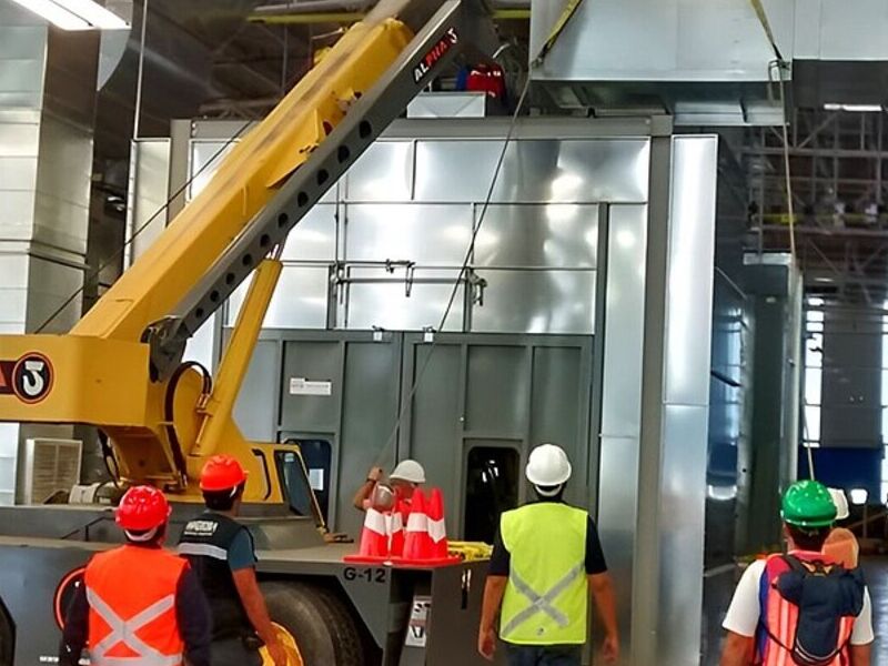 Instalación Cabina Pintura México