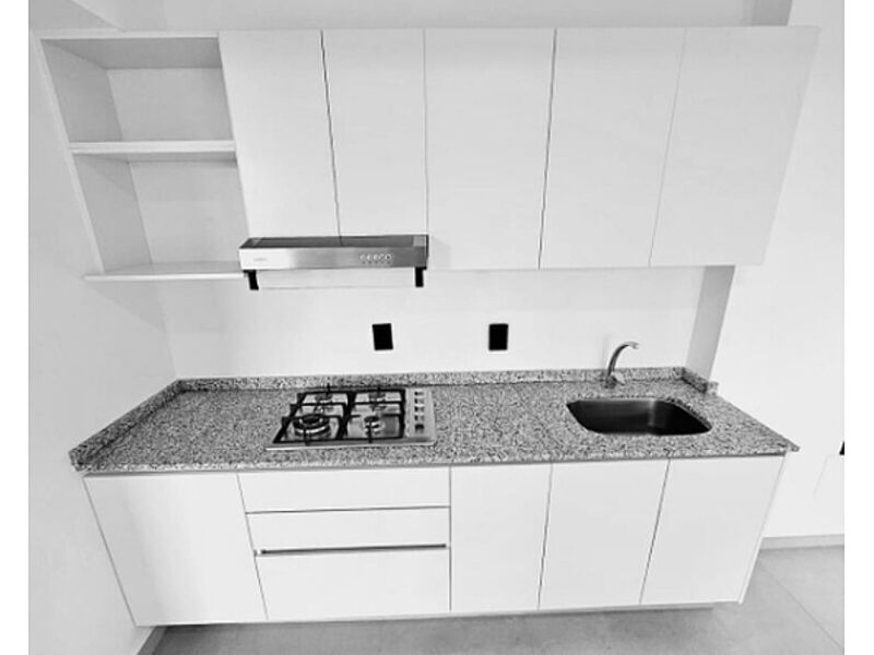 cocina MDF blanco México